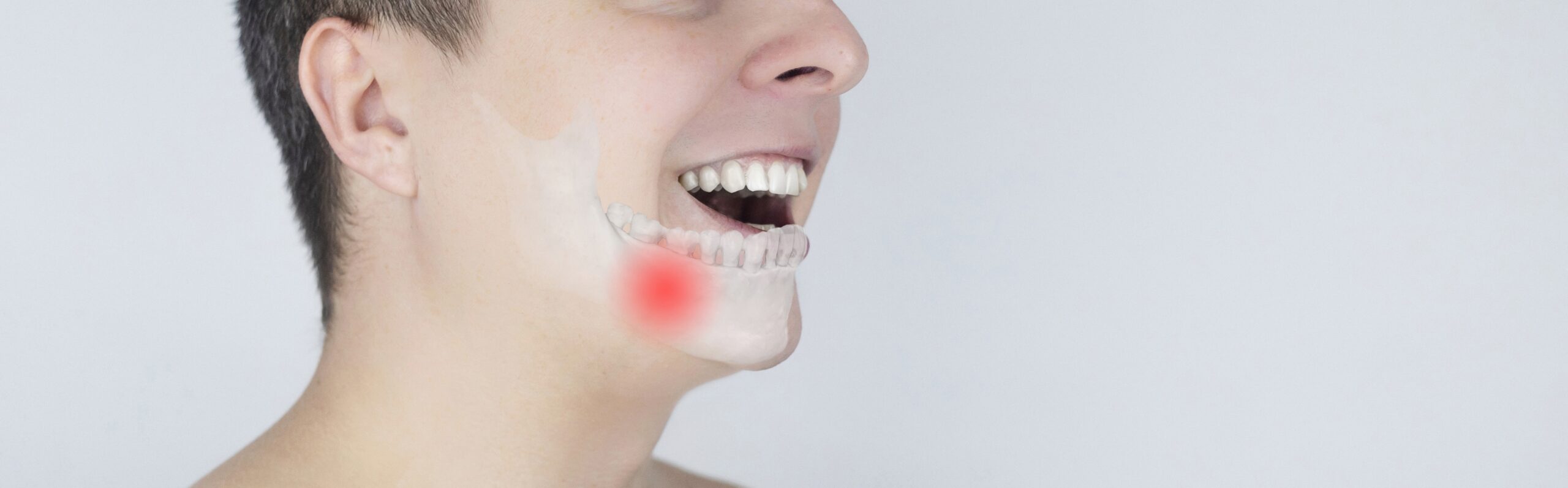 Schematic,Representation,Of,Pain,In,The,Jaw.,Augmented,Reality.,An